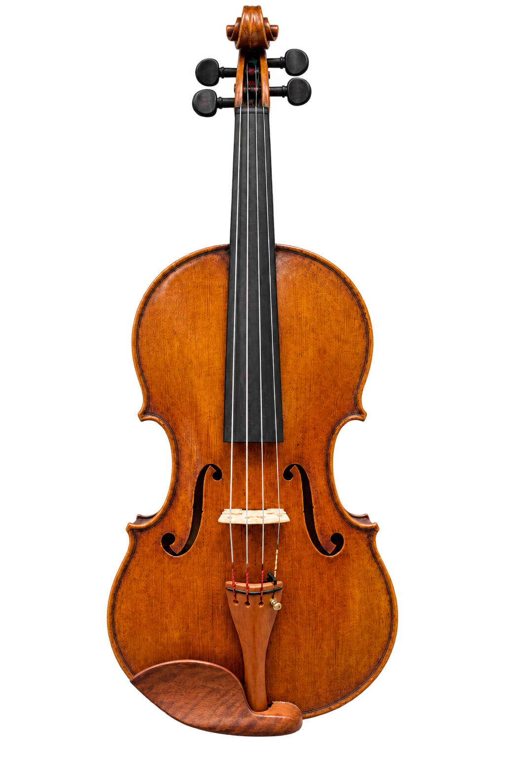 Tetsuo Matsuda viola, 2009, full front view with amber-brown varnish